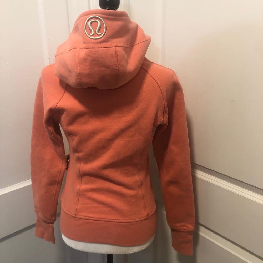 Lululemon Peach Hoodie Size 4 - Picture 4 of 5